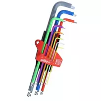 Hex Key Set in Holder PROSTAR 6-Sided 9 Pieces
