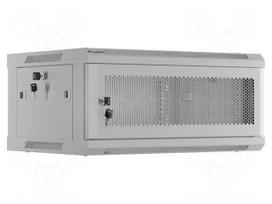 Enclosure: rack cabinet | Standard: 19" | 4U | W: 600mm | H: 292mm | grey
