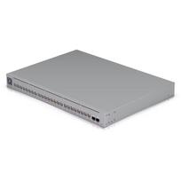 Perjungiklis Ubiquiti UniFi 16xRJ45GBit/8xRJ45 2.5G/2xSFP+ Valdomas PoE+ 400W Max 19" Rack-Mountable, 1,3" lietimui jautrus ekranas