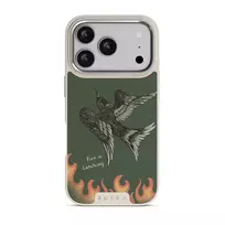 Fire Is Catching - iPhone 17 Pro Case, Elite Light (MagSafe) / Silver