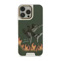 Fire Is Catching - iPhone 16 Pro Max Case, Elite Light (MagSafe) / Gold