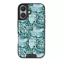 Poison Garden - iPhone 16 Plus Case, Elite Dark (MagSafe) / Gunmetal