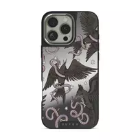 Song Unbroken - iPhone 16 Pro Max Case, Elite Mirror Dark (MagSafe) / Silver
