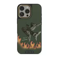 Fire Is Catching - iPhone 16 Pro Max Case, Elite Dark (MagSafe) / Gold