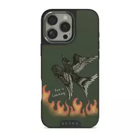 Fire Is Catching - iPhone 16 Pro Max Case, Elite Dark (MagSafe) / Gunmetal