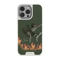Fire Is Catching - iPhone 16 Pro Max Case, Elite Light (MagSafe) / Silver