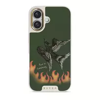 Fire Is Catching - iPhone 16 Plus Case, Elite Light (MagSafe) / Gold