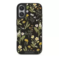 District Wildflowers - iPhone 16 Plus Case, Elite Dark (MagSafe) / Gunmetal