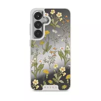 District Wildflowers - Samsung Galaxy S25 Plus Case, Elite Mirror Light (Magnetic) / Silver