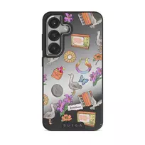 My Only Sweetheart - Samsung Galaxy S25 Plus Case, Elite Mirror Dark (Magnetic) / Silver