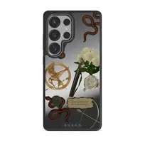 Last Advice - Samsung Galaxy S25 Ultra Case, Elite Mirror Dark (Magnetic) / Gunmetal