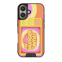The Quarter Quell - iPhone 16 Plus Case, Elite Dark (MagSafe) / Gold