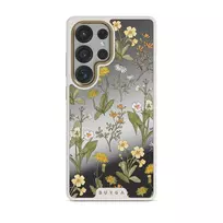 District Wildflowers - Samsung Galaxy S25 Ultra Case, Elite Mirror Light (Magnetic) / Gold