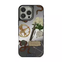 Last Advice - iPhone 16 Pro Max Case, Elite Mirror Dark (MagSafe) / Silver
