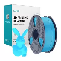 3D Spausdinimo Filamentas - Sunlu PLA Švytintis Tamsoje 1.75 mm 200–210°C Mėlynas
