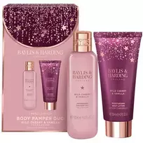 „Baylis & Harding“ „Wild Cherry & Vanilla Duo“ – dovanų rinkinys (2 vnt.)