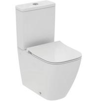 Kombinuotas WC puodas i.Life S horizontaliu nuotaku, RimlessLS+, bakelis šon.paj, 3-6 L, Soft close dangtis, baltas