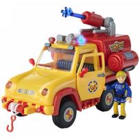 Simba-Dickie Žaislinis gaisrinės automobilis Venus 2.0 109251094, 19 cm, 2x R03, geltona, raudona, plastikas
