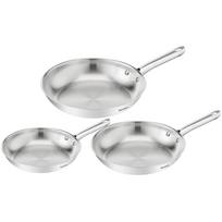 Tefal B866S334 keptuvių rinkinys, 3 vnt, 20 cm, 24 cm, 28 cm, nerūdijantis plienas, 250 °C, indukcinis, tinka plauti indaplovėje