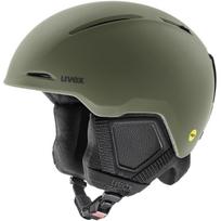 Uvex šalmas Monte LT 56/6/350/16/03, 51-55 cm, žalias, unisex, slidinėjimas, kietas korpusas, MIPS, FAS, OTG, ventiliacija