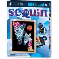 Kitfix Rankdarbių rinkinys FP2218, 7-9 metai, 10+, polistireno pagrindas, paveikslėlis, spalvoti blizgučiai, smeigtukai