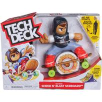 Tech Deck motorizuotas pirštų riedlentės Shred n Blast 6073986, 2 vnt., rampa, triukų lazdelė, 3-6 m., 7-9 m.