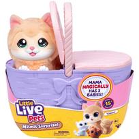 Little Live Pets Interaktyvus žaislas Mama Surprise Kitty 26785, 3-6 metai, AAA/LR3, baterijos nepridedamos, 20 garsų