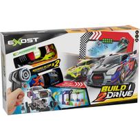 Exost radijo valdomų automobilių rinkinys Build 2 Drive Duo 20705E, 2 automobiliai, 40 dalių, 2 pultai, 4 kontroliniai taškai