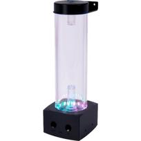 Alphacool Core 200 Aurora išsiplėtimo bakas D5/VPP acetatas/akrilas 15394, 12x aRGB LED, apšvietimas, vandens aušinimui
