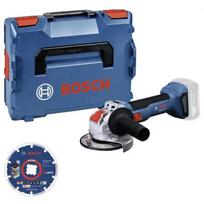 Bosch Professional GWX 18V-8 06019N9103, 125 mm, 18 V, 22.23 mm, Belaidis kampinis šlifuoklis, su akumuliatoriais