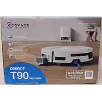 Ecovacs robotas dulkių siurblys DEEBOT T90 Max OMNI WHSO, 30000Pa, 257min, 5200mAh, 2.5L, šlapias ir sausas, TruEdge 3.0