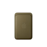 Apple iPhone FineWoven piniginė su MagSafe MK9K4ZM/A, tamsiai alyvuogių, iki 3 kortelių, Find My, 100% perdirbta