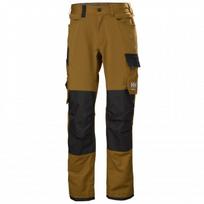Helly Hansen darbo kelnės Oxford 4X Cnct stretch 77395_759-C56&HH, rudos/juodos, C56, 4 krypčių tampri medžiaga