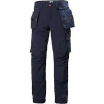 Helly Hansen darbo kelnės Kensington 77570_590-C50&HH, mėlynos, C50, 4 krypčių elastingas audinys, atspindintys elementai