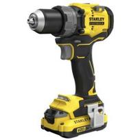 Stanley bešepetėlinis gręžtuvas SFMCD725D2T-QW, 18V, 2x2.0Ah, 80Nm, 2000/min, 13mm, 40mm, 2 pavaros, LED, dėklas