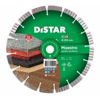 Distar Deimantinis pjovimo diskas MAESTRO 10115535013, 230mm, 2,6mm, 22,23mm, sausam pjovimui, granitui, kampiniam šlifuokliui