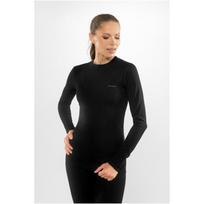 Viking termo apatiniai moterims Meriboo Lady Set Merino juoda M, pralaidūs orui, viskozė, poliamidas, vilna, slidinėjimas