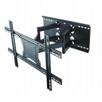 Art televizoriaus laikiklis AR-87, 40-80", 60 kg, VESA 400x600 mm, sieninis, juodas, sukamas, 45°