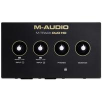 M-Audio M-Track Duo HD garso sąsaja, 694318026670, 192 kHz, 24-bit, 2x XLR+TRS 6.35 mm, 2x TRS 6.35 mm, 1x 6.35 mm, USB 2.0, USB-C