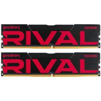 Goodram atmintis Rival Charge GGCHD5-60L30S/32GDC, DDR5, 32GB, 2x16GB, 6000MHz, CL30, radiatorius, ECC luste
