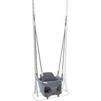 Hudora sūpynių priedas Toddler 72103, 12kg, pilkas, 12-24 mėn., saugos diržas, nešiojimo krepšys