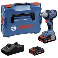 Bosch Professional GDS18V-330H 06019L5202 Belaidis smūginis suktuvas 18V, 330Nm, 3600 1/min, 1/2 colio, 2 baterijos, įkroviklis