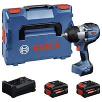 Bosch GDS18V-1400 06019R5003 smūginis suktuvas, 18V, 2 baterijos, Li-ion, įkroviklis, 1400Nm, 2200Nm, 3 greičiai, LED apšvietimas