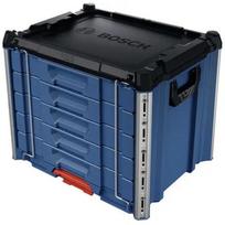 Bosch įrankių dėžė L-BOXX Contractor 476 Drawer 5 1600A03W7V, 5 stalčiai, atsparus smūgiams korpusas