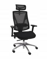 Ergonominė biuro kėdė Grospol Futura 4S Plus, juoda
