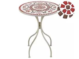Bistro stalas SPELLO 60 cm 60 cm Baltas
