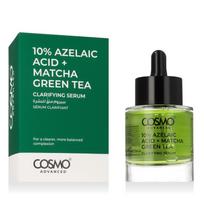 COSMO ADVANCED Clarifying 10% Azelaic Acid + Matcha Green Tea veido serumas, 40 ml