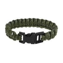 Badger Outdoor 550 Olive Paracord apyrankė su sagtimi