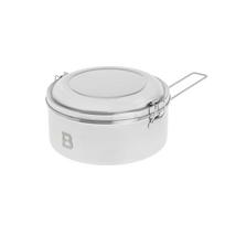 Badger Outdoor 3Steelcook 3-Piece Turistinių indų rinkinys
