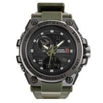 Badger Outdoor Grid Army Green/Black Rankinis laikrodis
